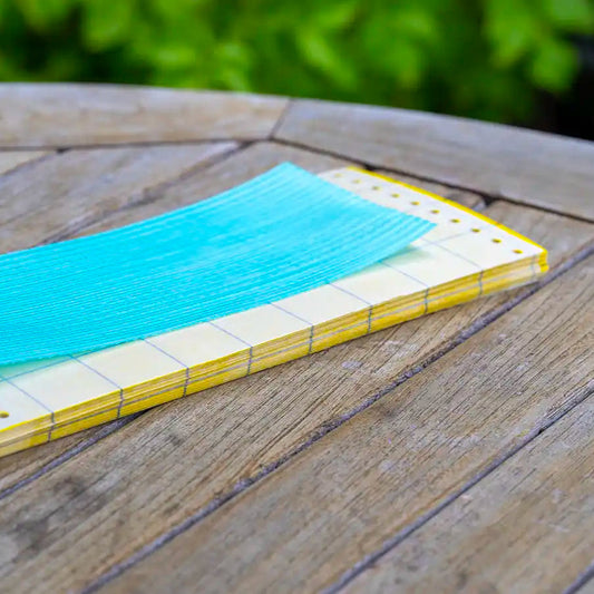 Yellow Sticky Trap 10x24cm - 15 Pack - Grid Pattern